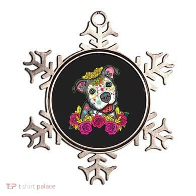 Cute Calavera Perro Dia De Los Muertos Halloween Dog Ornament