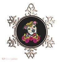 Cute Calavera Perro Dia De Los Muertos Halloween Dog Ornament thumb 0