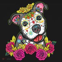 Cute Calavera Perro Dia De Los Muertos Halloween Dog Women's Tank Top thumb 5