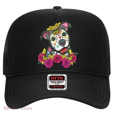 Cute Calavera Perro Dia De Los Muertos Halloween Dog Hat