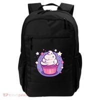 Cupcake Cute Pastel Kawaii Celestial Stars Baking Dessert Backpack thumb 0