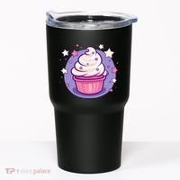 Cupcake Cute Pastel Kawaii Celestial Stars Baking Dessert Tumbler thumb 0