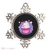 Cupcake Cute Pastel Kawaii Celestial Stars Baking Dessert Ornament thumb 0