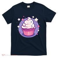 Cupcake Cute Pastel Kawaii Celestial Stars Baking Dessert T-Shirt thumb 0