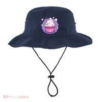 Cupcake Cute Pastel Kawaii Celestial Stars Baking Dessert Bucket Hat thumb 0
