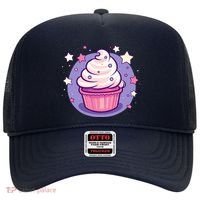 Cupcake Cute Pastel Kawaii Celestial Stars Baking Dessert Hat thumb 0