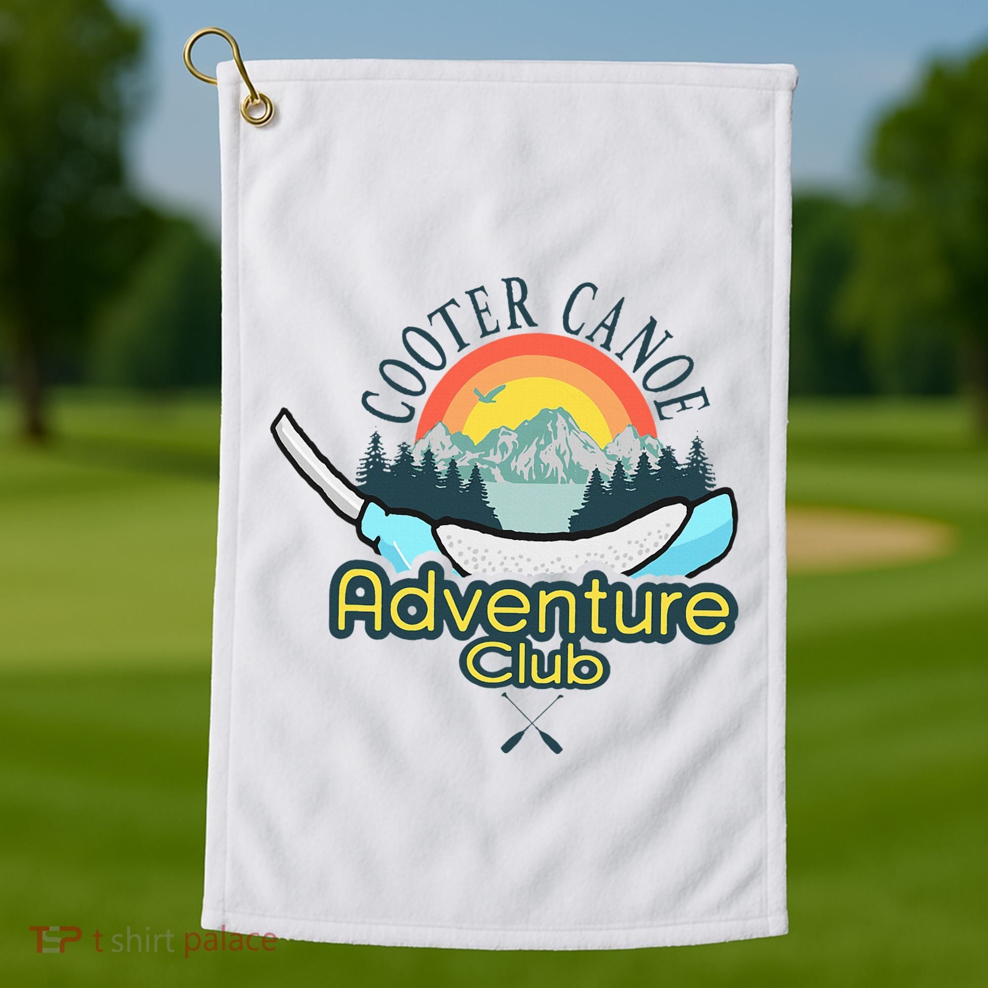 Cooter Canoe Purewick Funny Nursing Icu Ed Er Med Surg Nurse Golf Towel