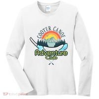 Cooter Canoe Purewick Funny Nursing Icu Ed Er Med Surg Nurse Women's Long Sleeve Shirt thumb 0