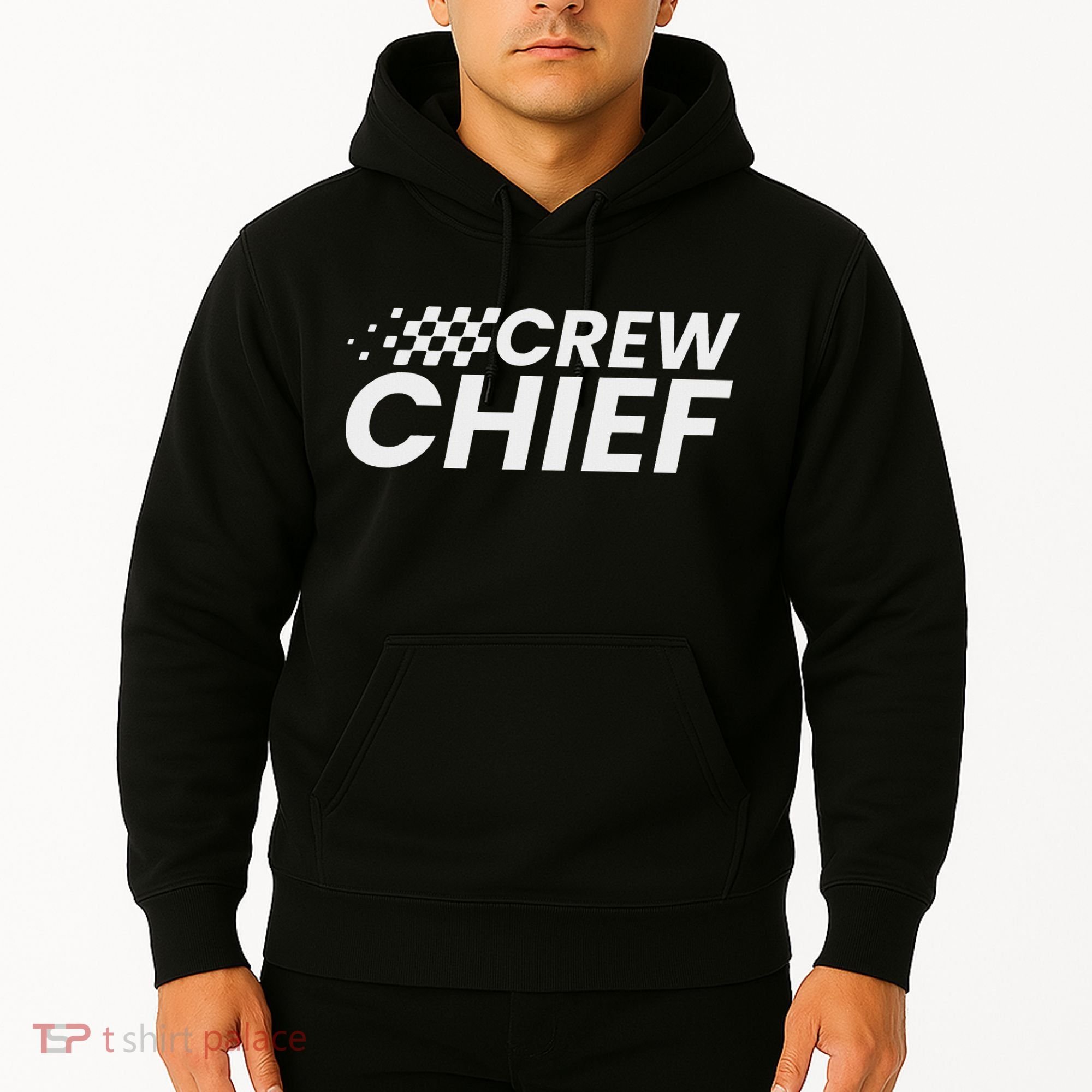Crew Chief Pit Crew Racing Team Racer Car Hoodie
