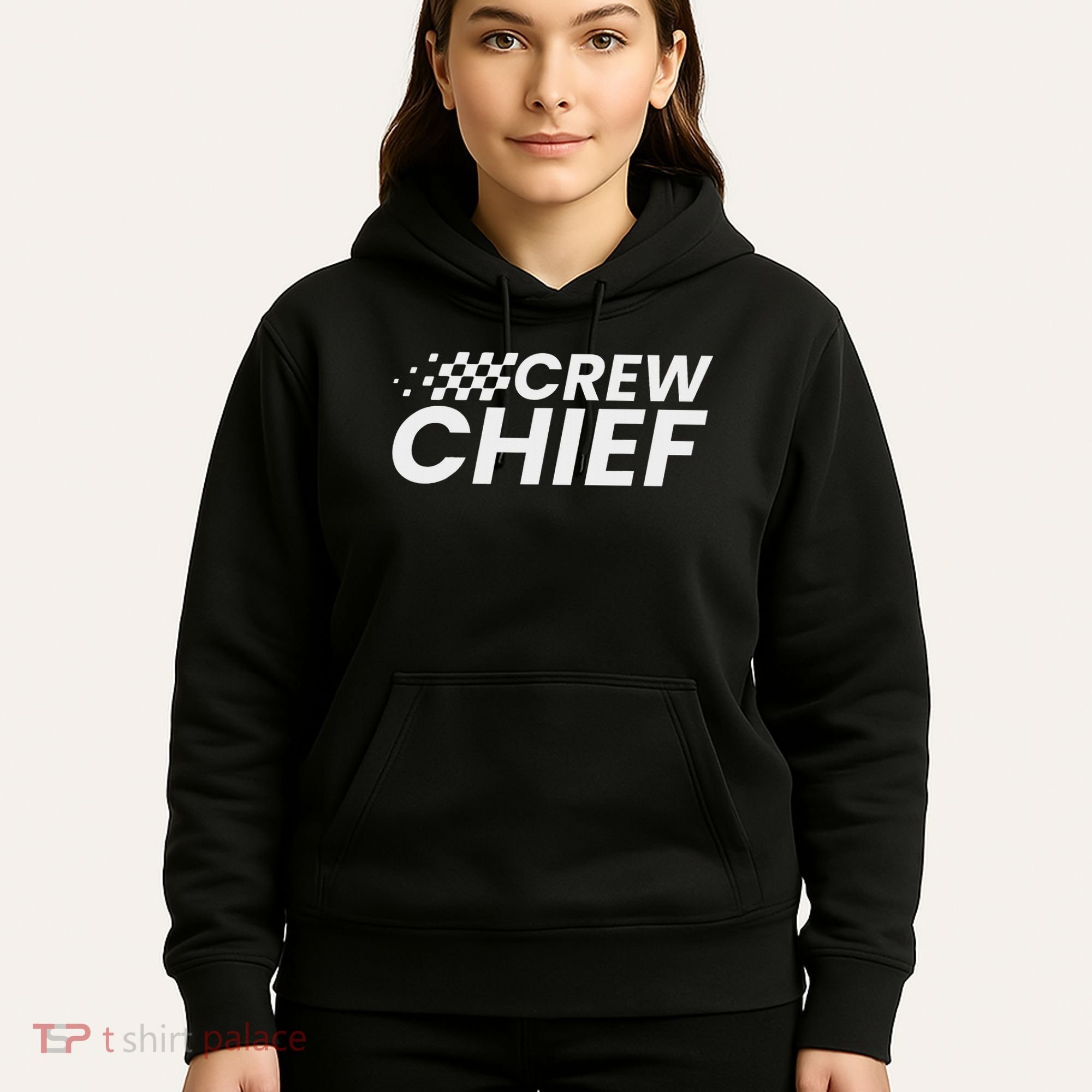 Crew Chief Pit Crew Racing Team Racer Car Hoodie
