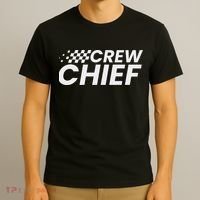 Crew Chief Pit Crew Racing Team Racer Car T-Shirt thumb 3
