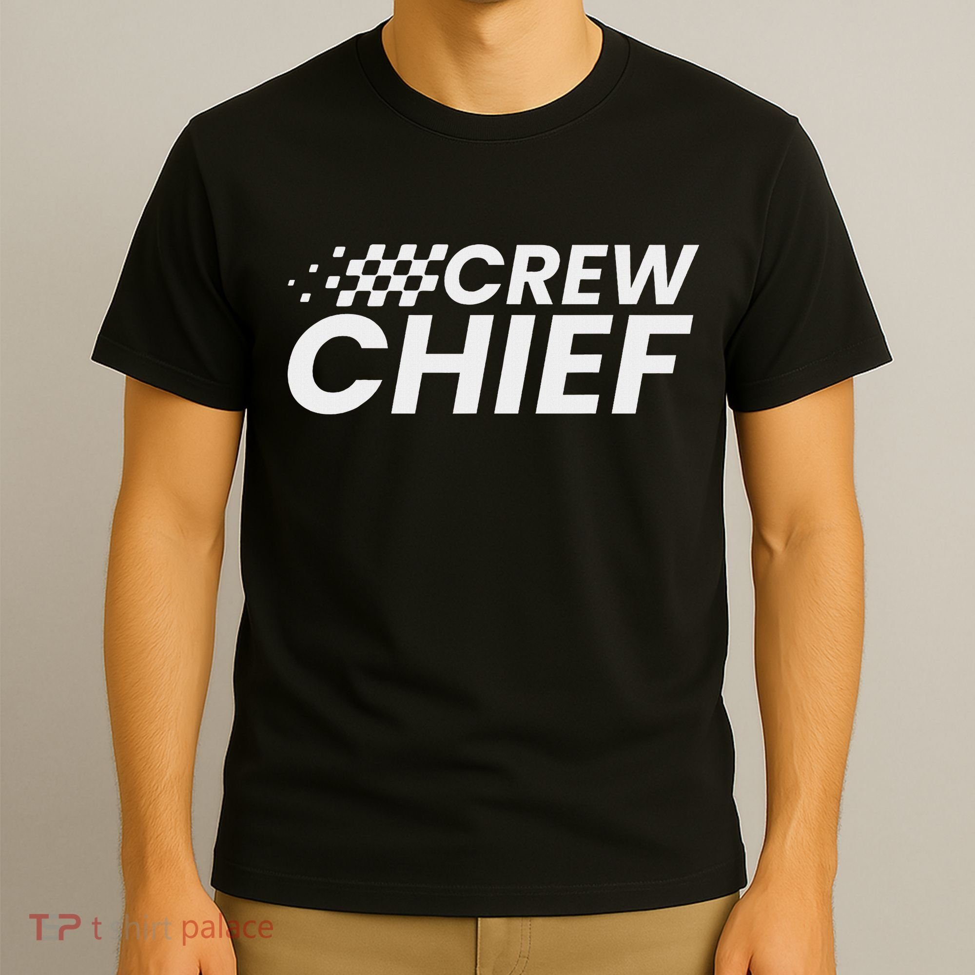 Crew Chief Pit Crew Racing Team Racer Car T-Shirt