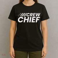 Crew Chief Pit Crew Racing Team Racer Car T-Shirt thumb 4