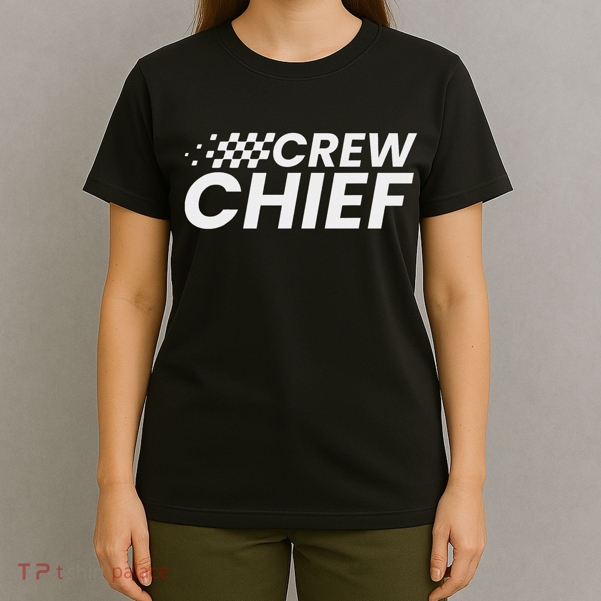 Crew Chief Pit Crew Racing Team Racer Car T-Shirt