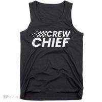 Crew Chief Pit Crew Racing Team Racer Car Tank Top thumb 0