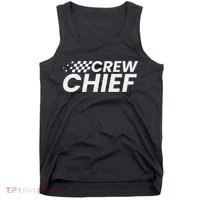 Crew Chief Pit Crew Racing Team Racer Car Tank Top thumb 0
