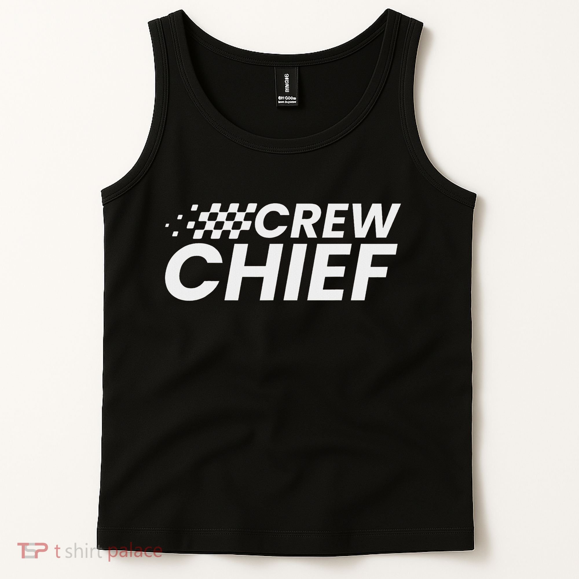 Crew Chief Pit Crew Racing Team Racer Car Tank Top
