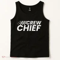 Crew Chief Pit Crew Racing Team Racer Car Tank Top thumb 2