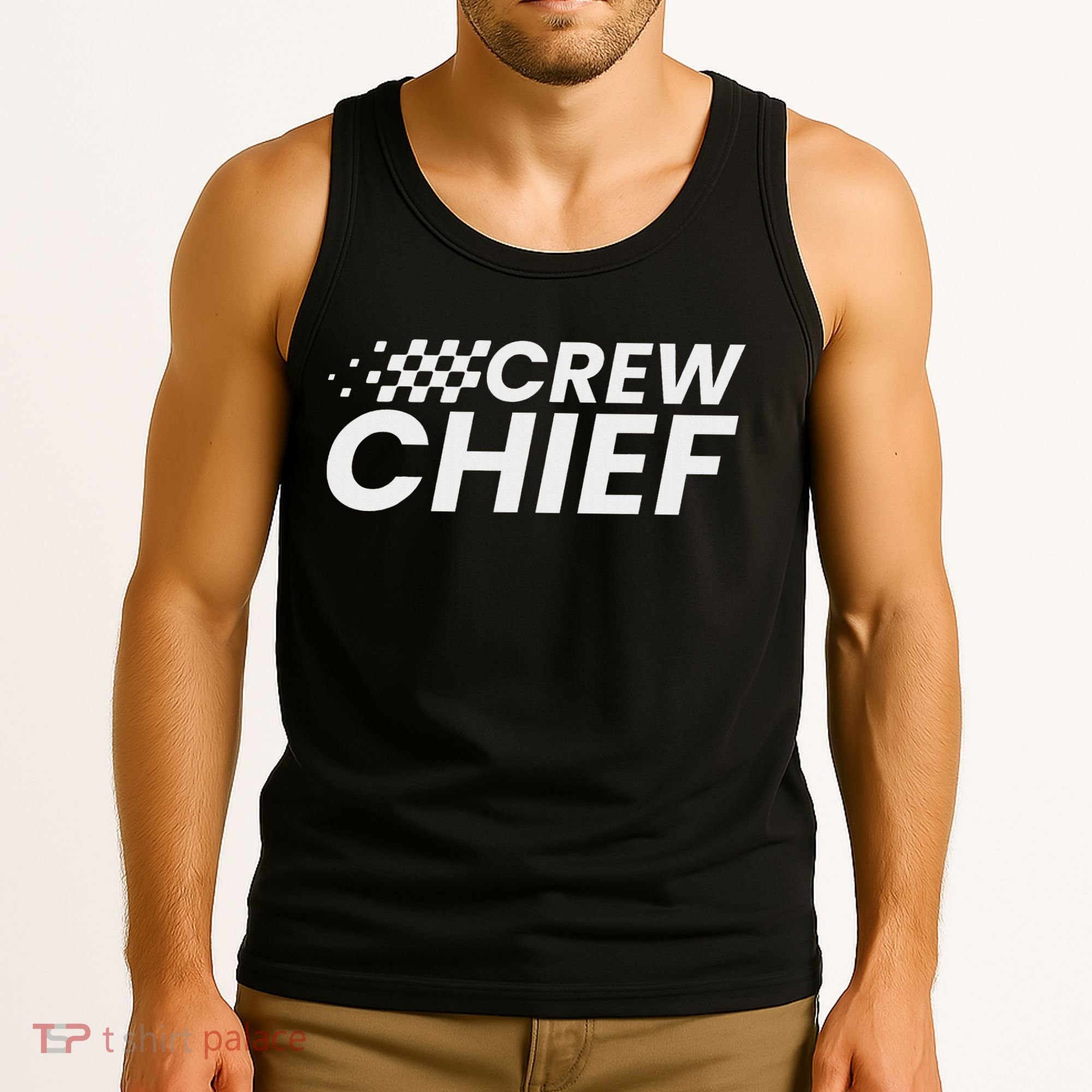 Crew Chief Pit Crew Racing Team Racer Car Tank Top