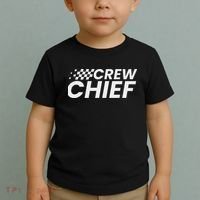Crew Chief Pit Crew Racing Team Racer Car Toddler T-Shirt thumb 2