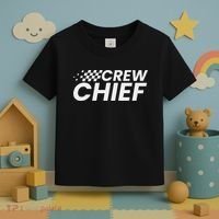 Crew Chief Pit Crew Racing Team Racer Car Toddler T-Shirt thumb 3