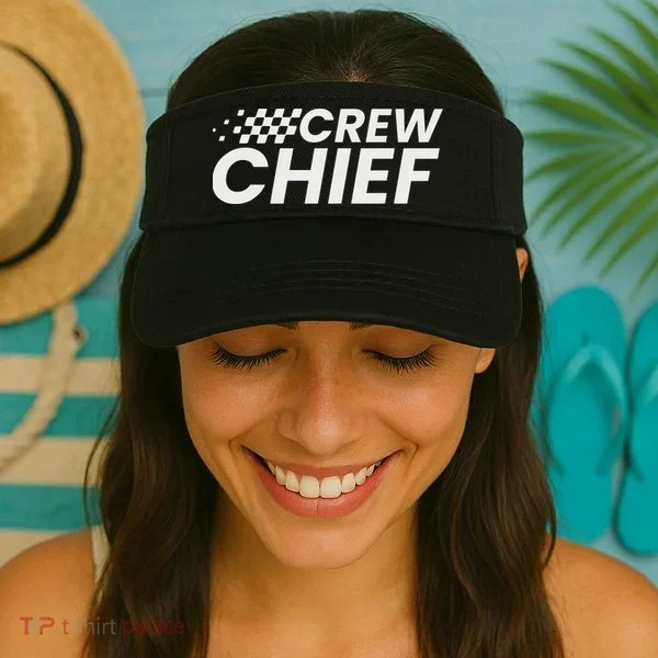 Crew Chief Pit Crew Racing Team Racer Car Visor