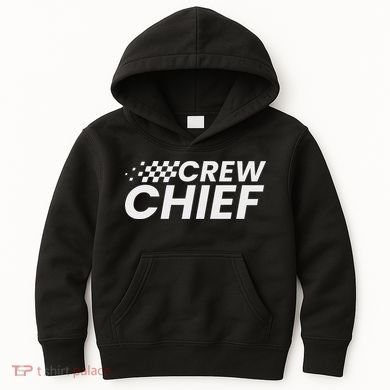 Crew Chief Pit Crew Racing Team Racer Car Kids Hoodie
