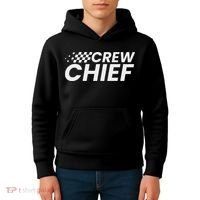 Crew Chief Pit Crew Racing Team Racer Car Kids Hoodie thumb 4