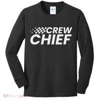 Crew Chief Pit Crew Racing Team Racer Car Kids Long Sleeve Shirt thumb 0