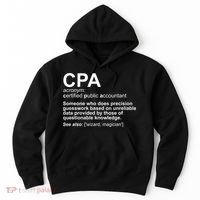 CPA Certified Public Gift Accountant Definition Funny Gift Hoodie thumb 0