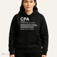 CPA Certified Public Gift Accountant Definition Funny Gift Hoodie thumb 5