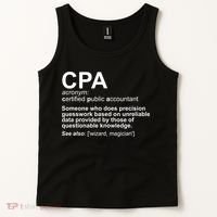 CPA Certified Public Gift Accountant Definition Funny Gift Tank Top thumb 2