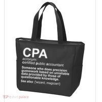 CPA Certified Public Gift Accountant Definition Funny Gift Tote Bag thumb 3