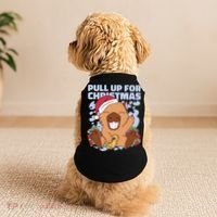 Christmas Capybara Pull Up Doggie Tank thumb 2