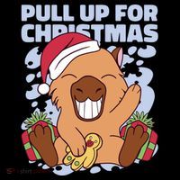 Christmas Capybara Pull Up Doggie Tank thumb 4