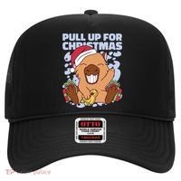 Christmas Capybara Pull Up Hat thumb 0