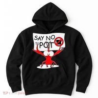 CFunny Crawfish Pun Say No To Pot Lobster Festival Hoodie thumb 0