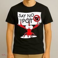 CFunny Crawfish Pun Say No To Pot Lobster Festival T-Shirt thumb 3