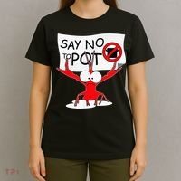CFunny Crawfish Pun Say No To Pot Lobster Festival T-Shirt thumb 4