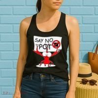 CFunny Crawfish Pun Say No To Pot Lobster Festival Women's Tank Top thumb 2