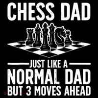 Cool Chess Player Art For Dad Knight Chess Lovers Pieces Ornament thumb 1