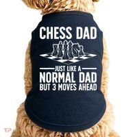 Cool Chess Player Art For Dad Knight Chess Lovers Pieces Doggie Tank thumb 0