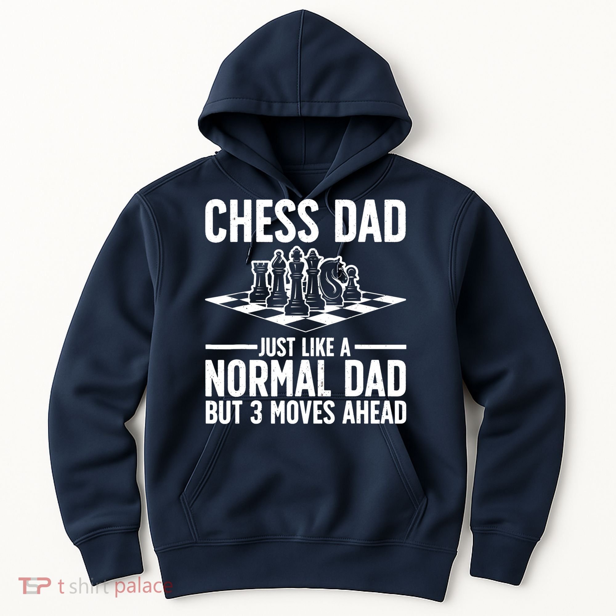 Cool Chess Player Art For Dad Knight Chess Lovers Pieces Hoodie