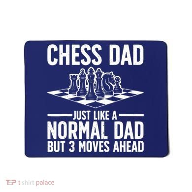 Cool Chess Player Art For Dad Knight Chess Lovers Pieces Mousepad