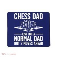 Cool Chess Player Art For Dad Knight Chess Lovers Pieces Mousepad thumb 0