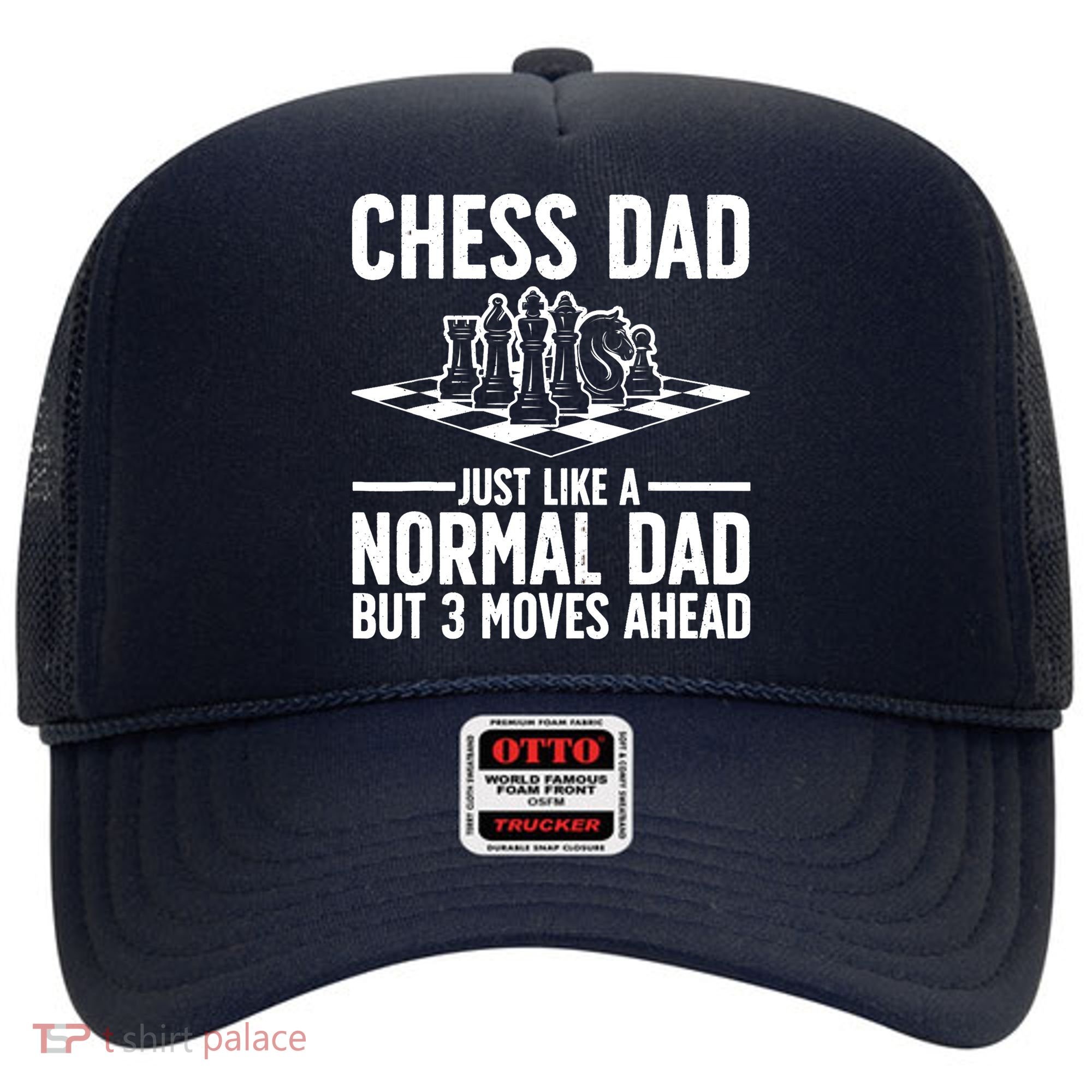 Cool Chess Player Art For Dad Knight Chess Lovers Pieces Hat