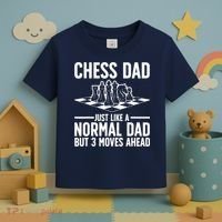 Cool Chess Player Art For Dad Knight Chess Lovers Pieces Toddler T-Shirt thumb 3