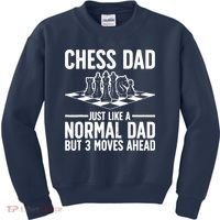 Cool Chess Player Art For Dad Knight Chess Lovers Pieces Kids Sweatshirt thumb 0