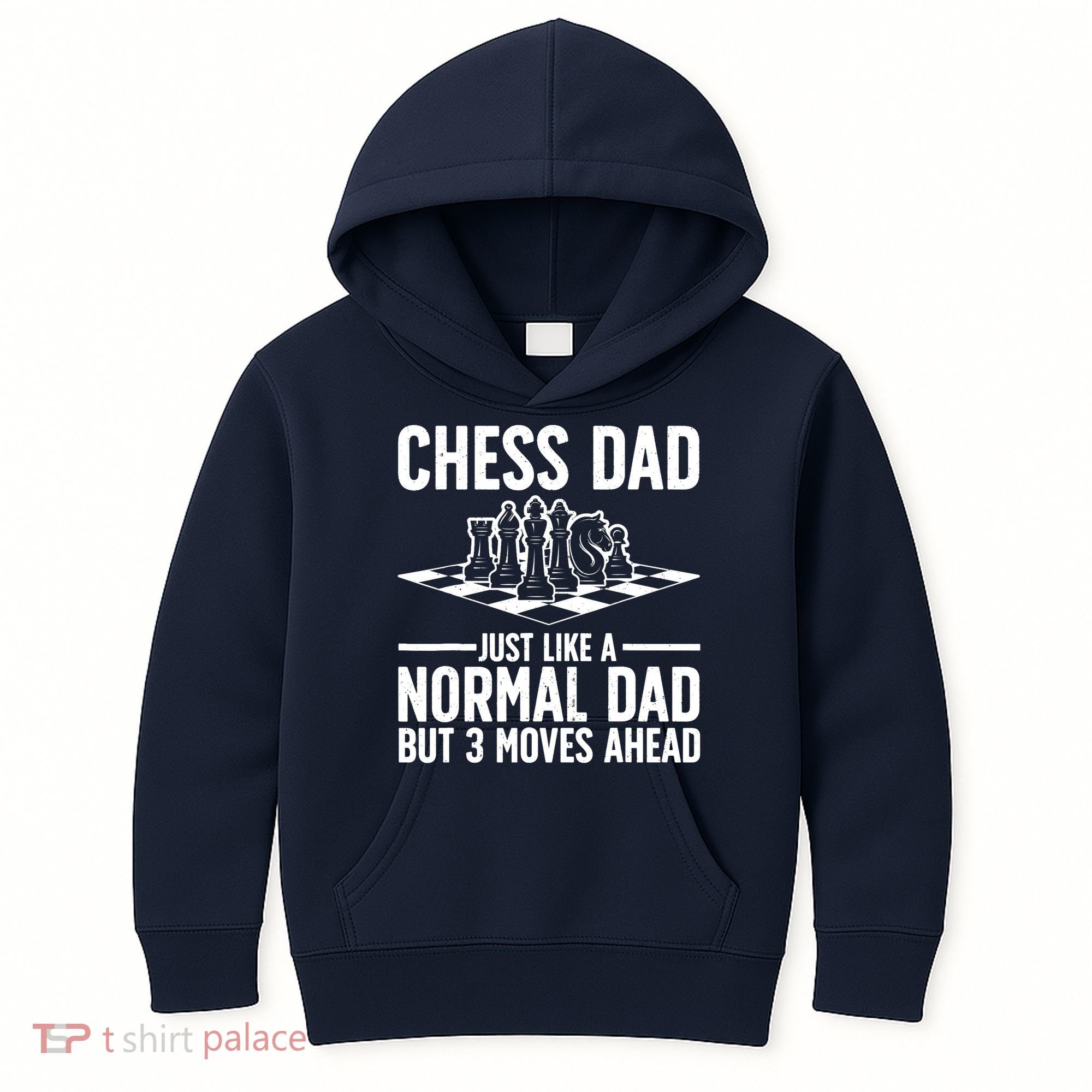 Cool Chess Player Art For Dad Knight Chess Lovers Pieces Kids Hoodie