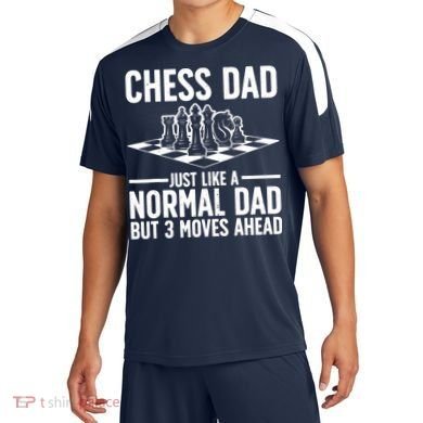 Cool Chess Player Art For Dad Knight Chess Lovers Pieces Soccer Jersey